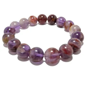 Amethyst Bracelet Fire Goethite