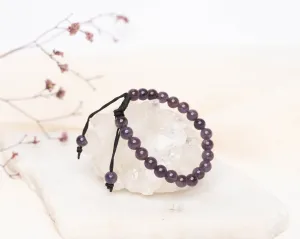 Amethyst with thread Bracelet