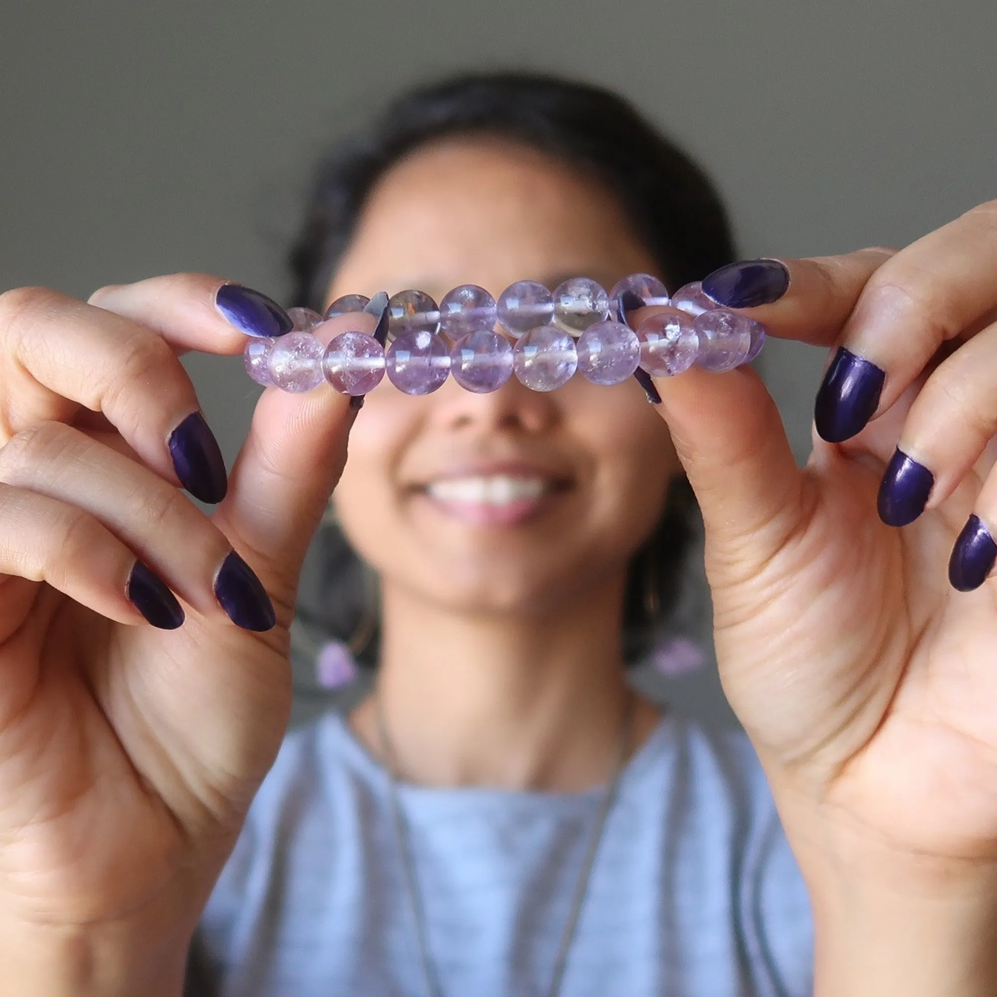 Ametrine Bracelet Spiritual Confidence Citrine Amethyst