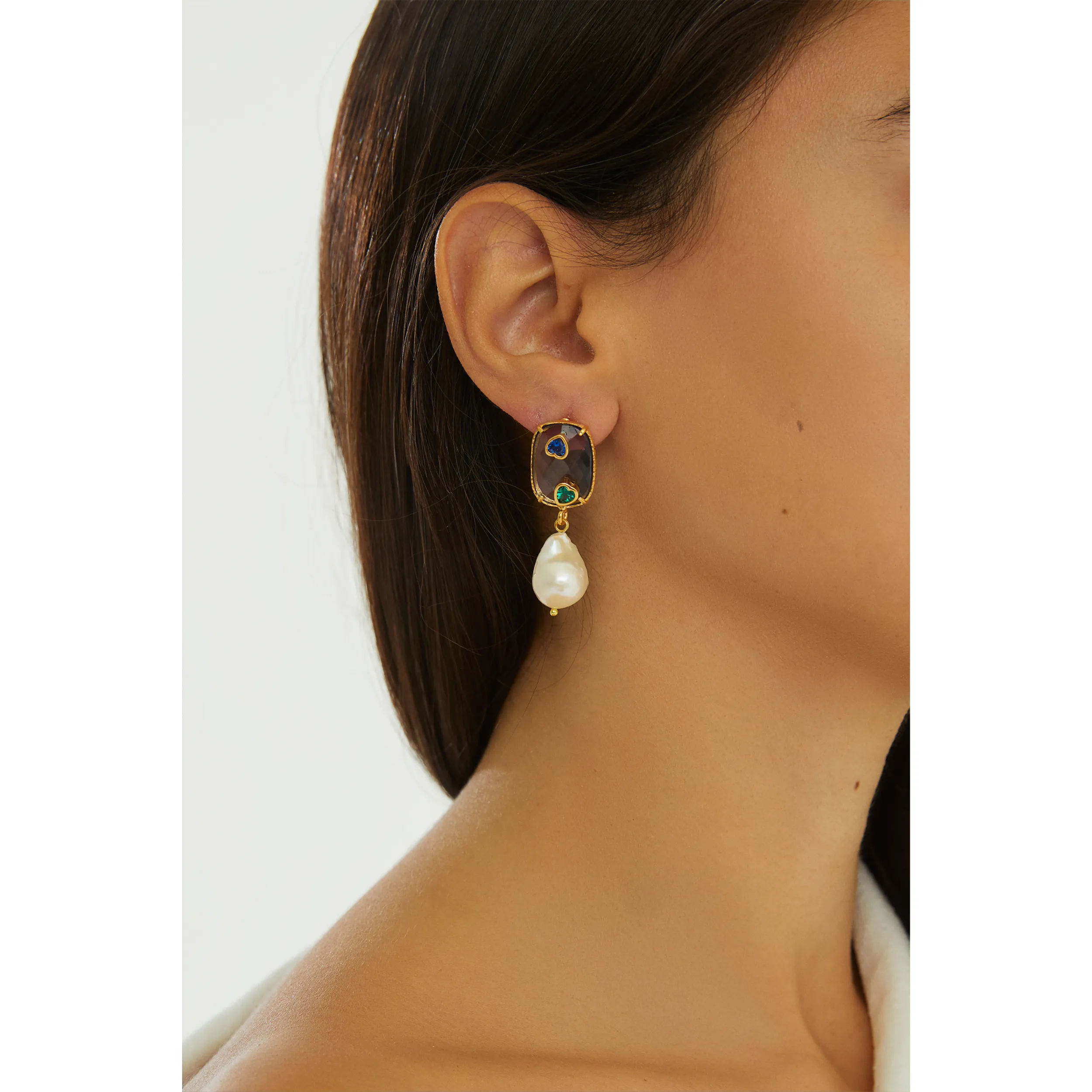 Antheia Earrings - Violet