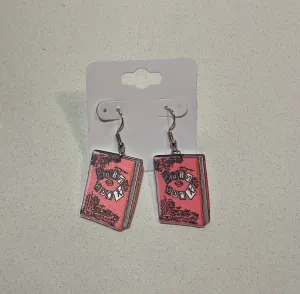 Burn Book Dangle Earrings