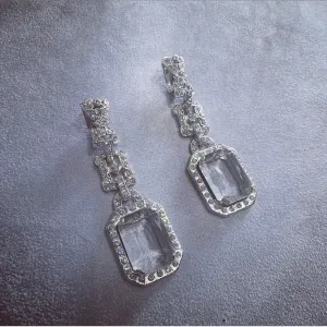Carlo Zini diamante statement earrings