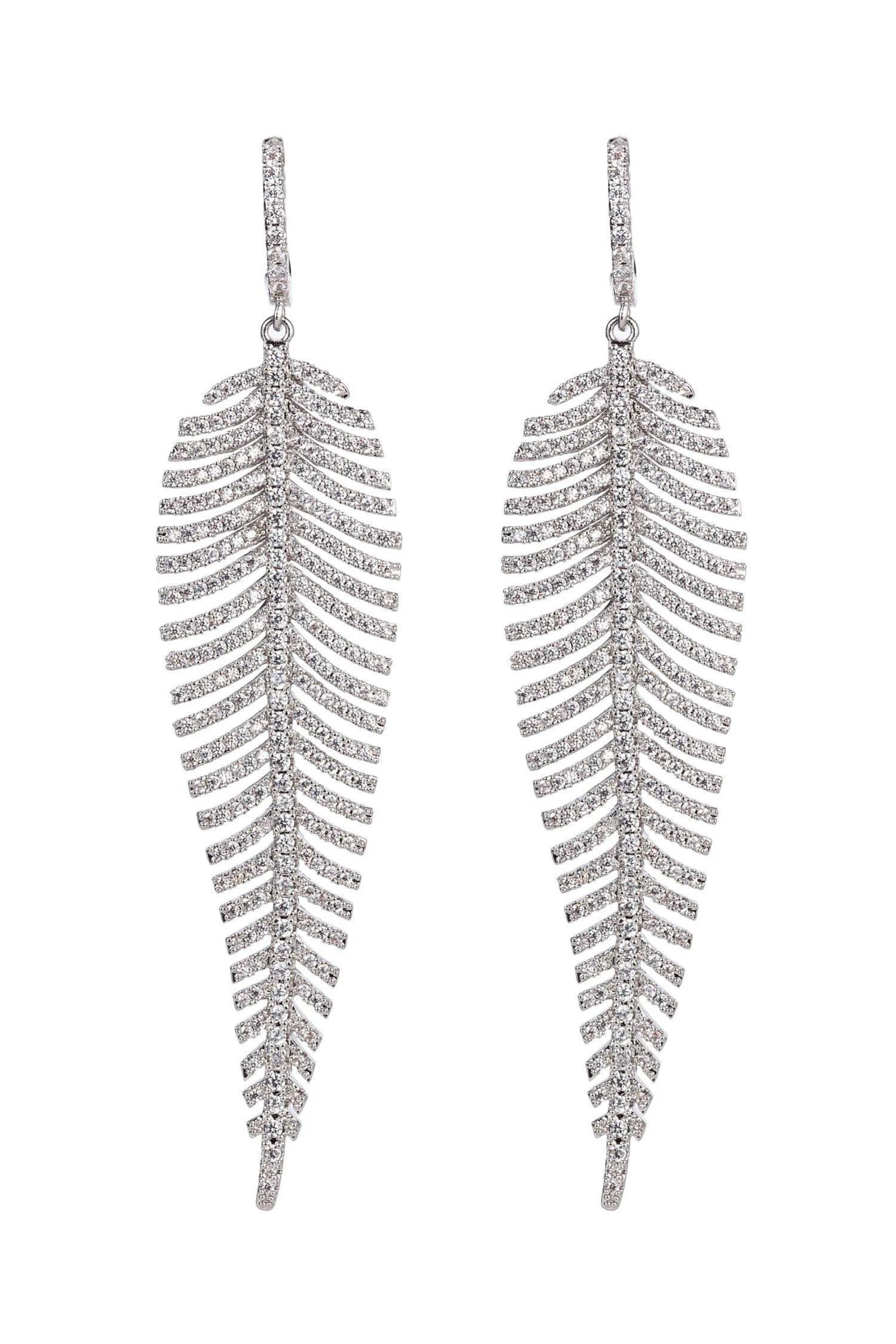 Caroline Earrings - Blue, Green, and Silver