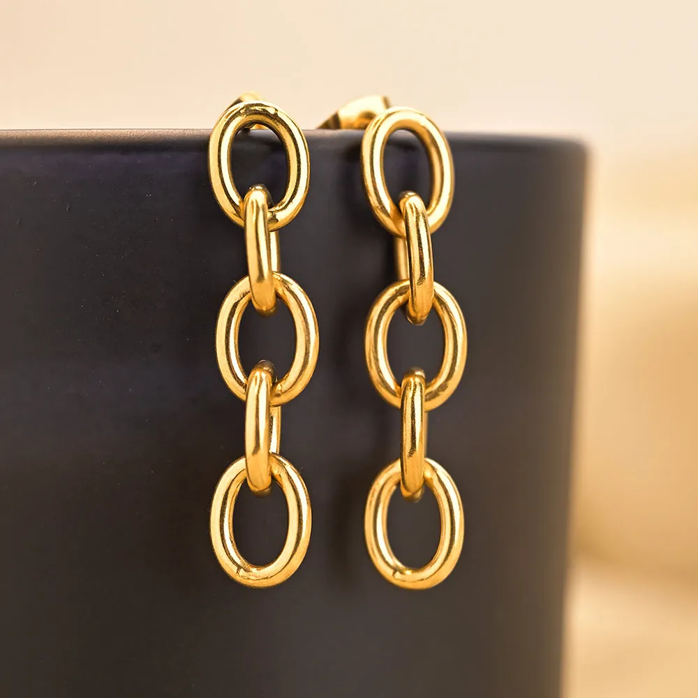 Chain Dangle Earrings