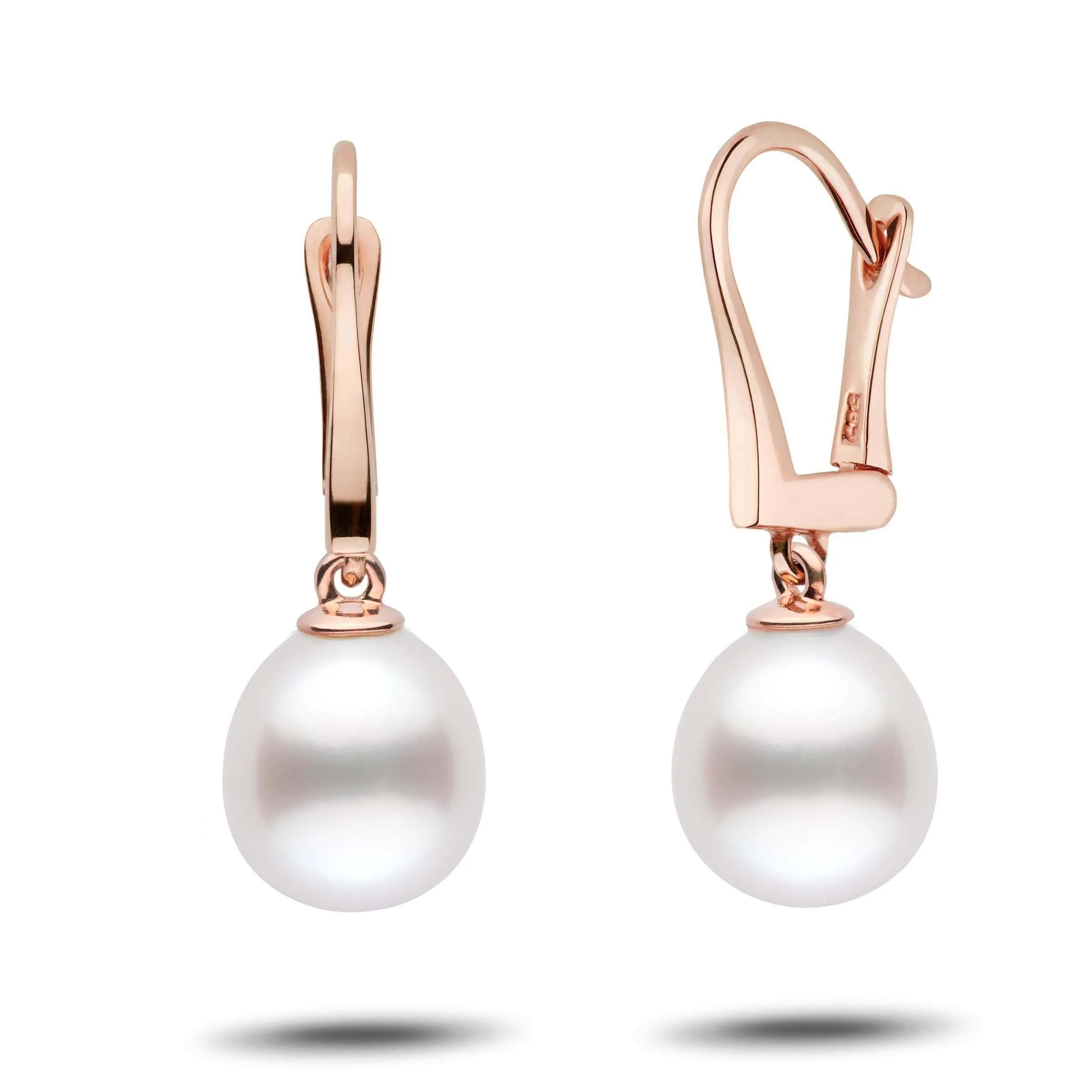 Classic Collection Drop White South Sea 10.0-11.0 mm Pearl Dangle Earrings