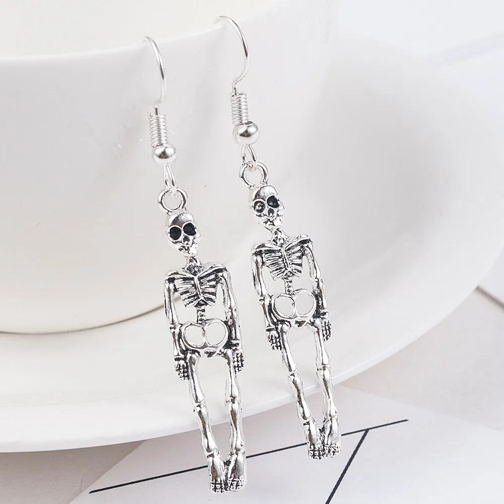Cross Dangle Drop Earrings