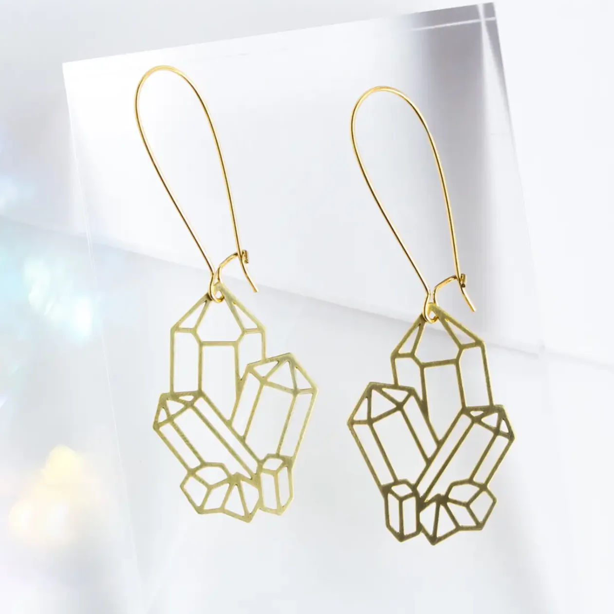 Crystal Cluster Earrings