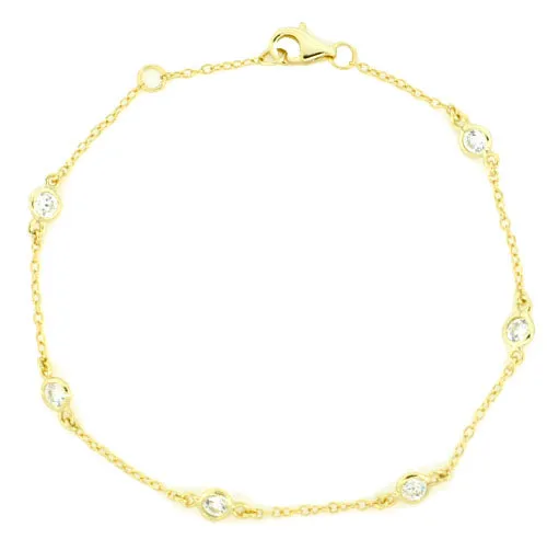 Diamond By The Yard Bracelet