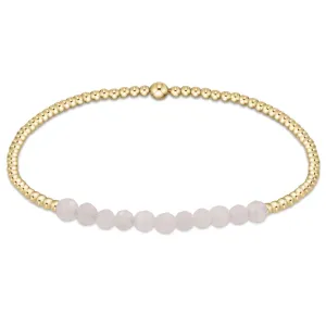 Enewton Gold Bliss 2MM Bead Bracelet-Moonstone