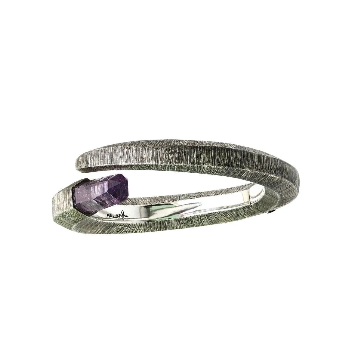Folding Light Bracelet with Amethyst