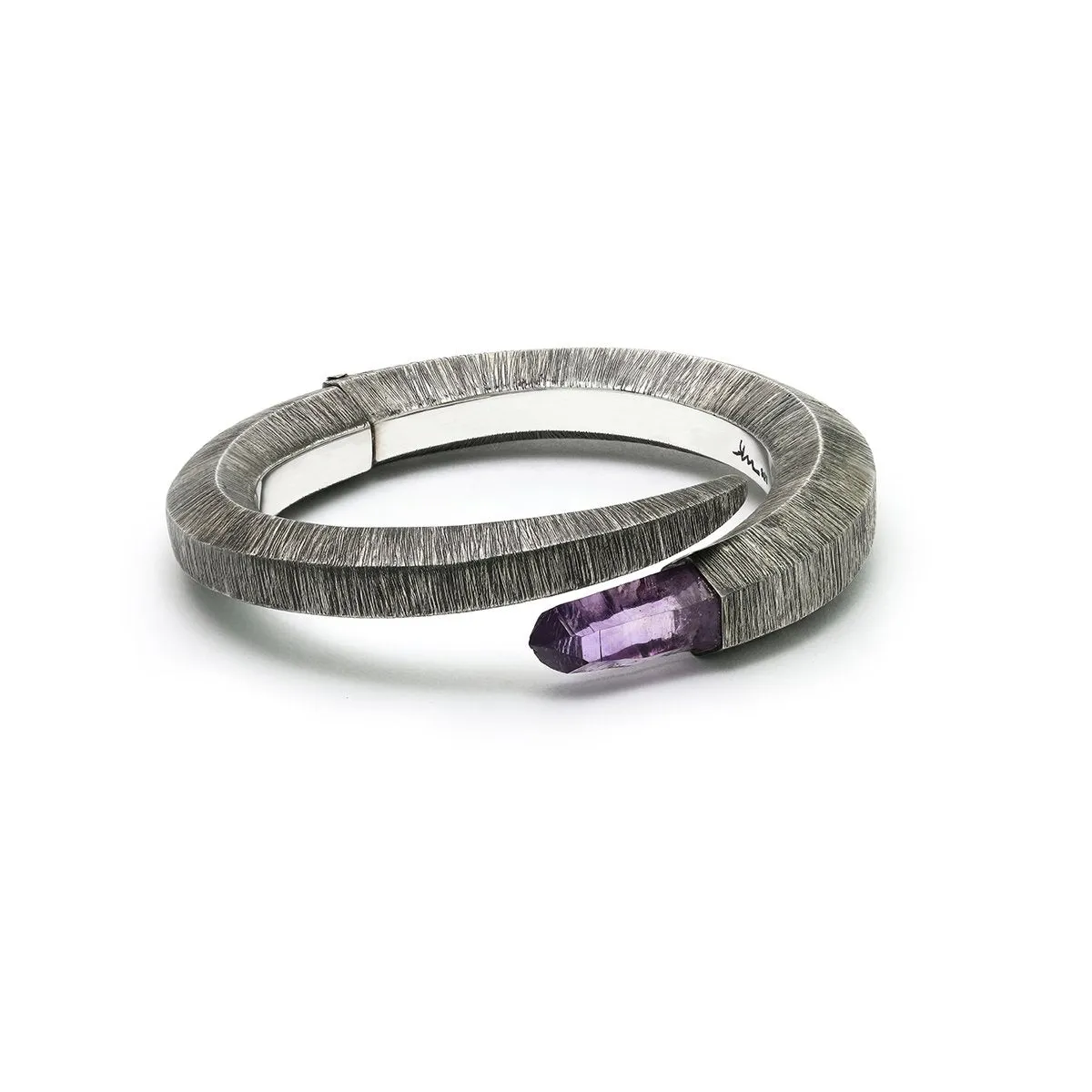 Folding Light Bracelet with Amethyst