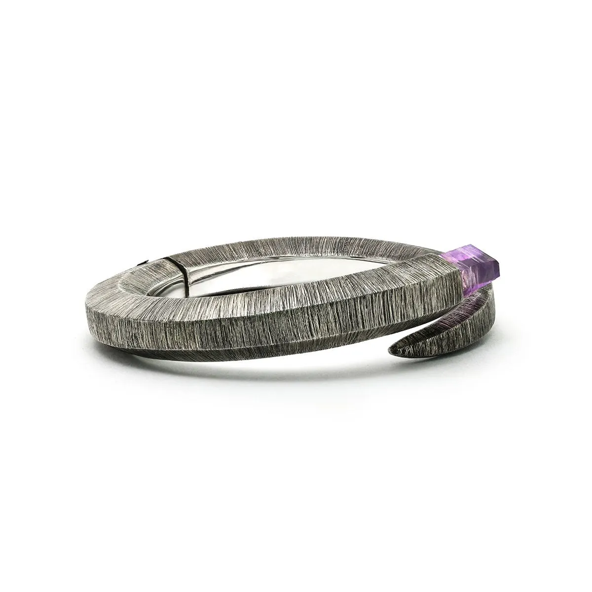Folding Light Bracelet with Amethyst