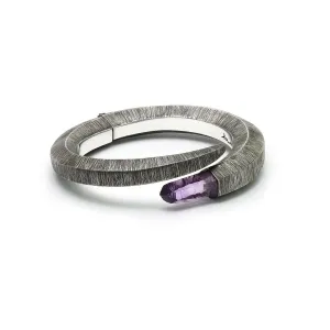 Folding Light Bracelet with Amethyst