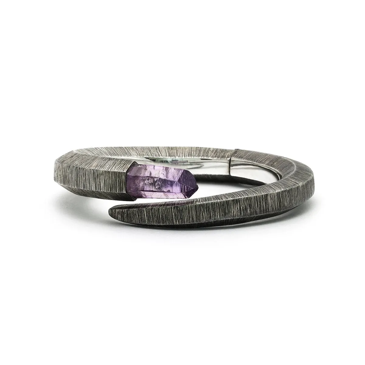Folding Light Bracelet with Amethyst
