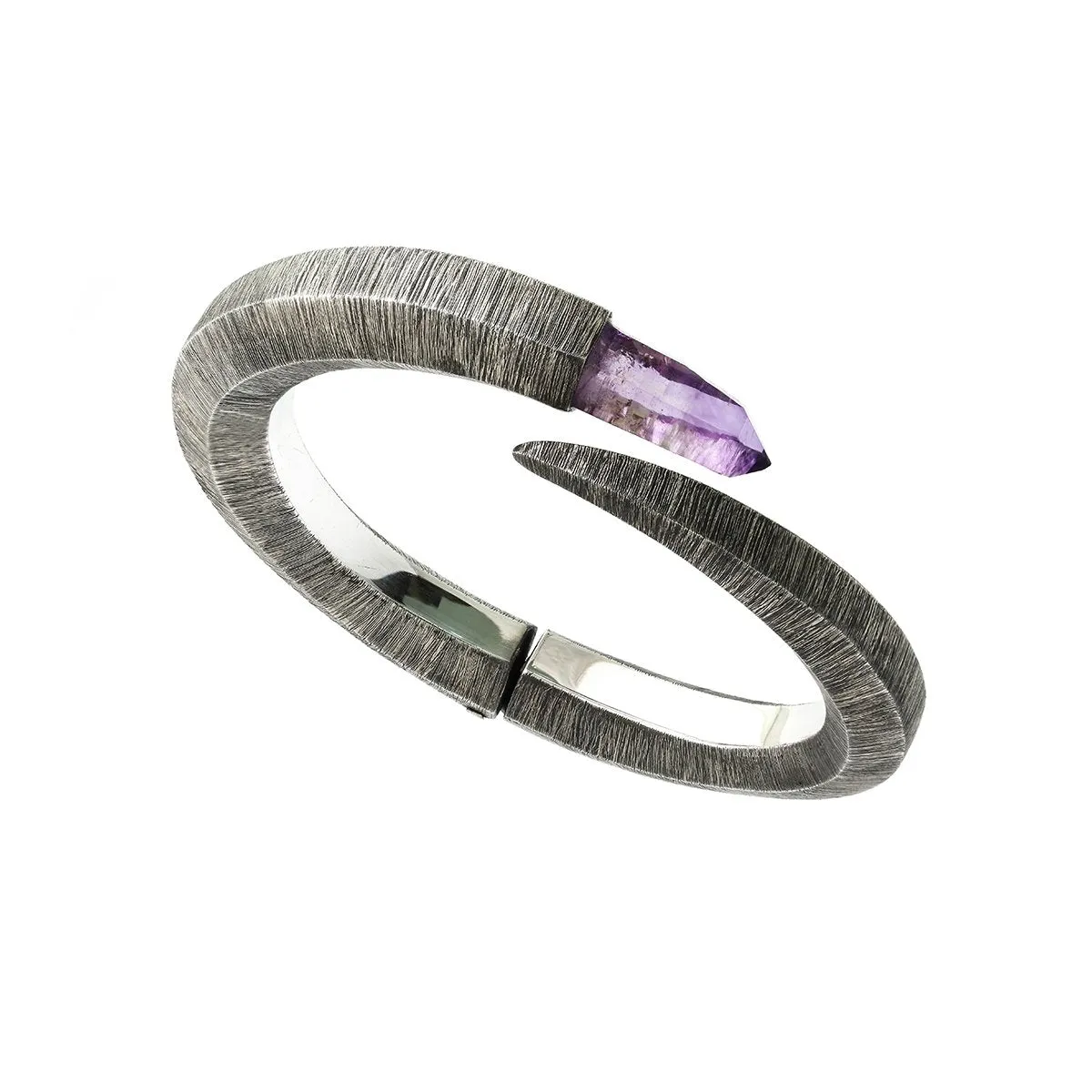 Folding Light Bracelet with Amethyst