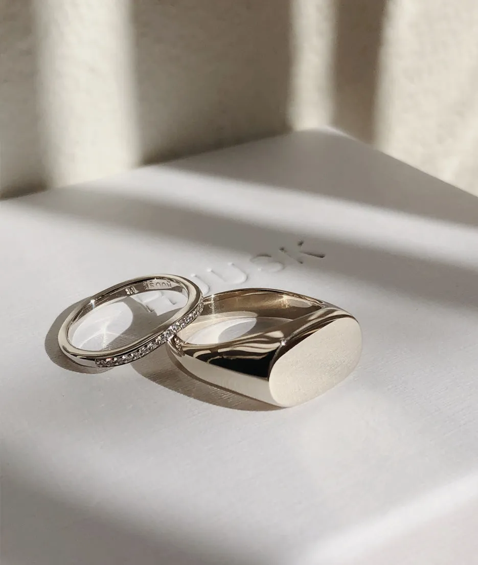 Large Oval Signet