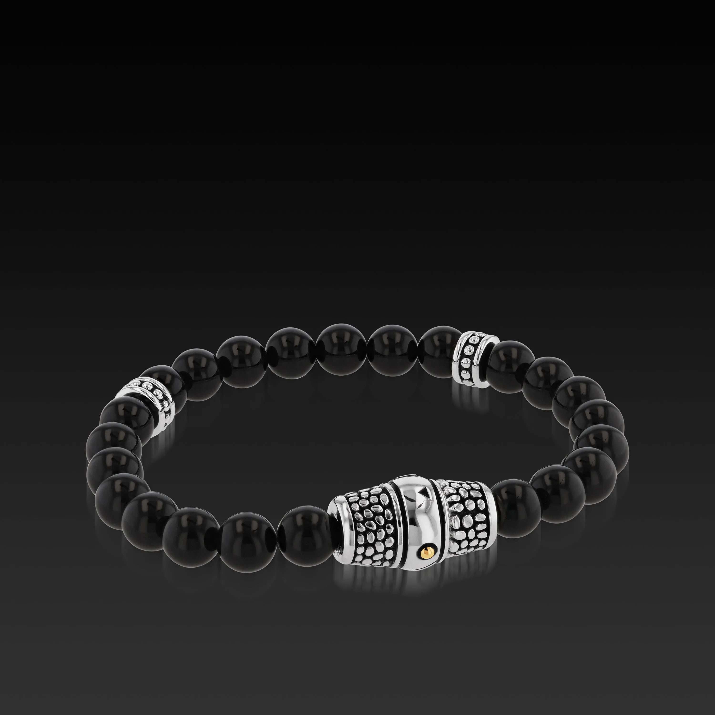 Matrix 8mm Beaded Bracelet