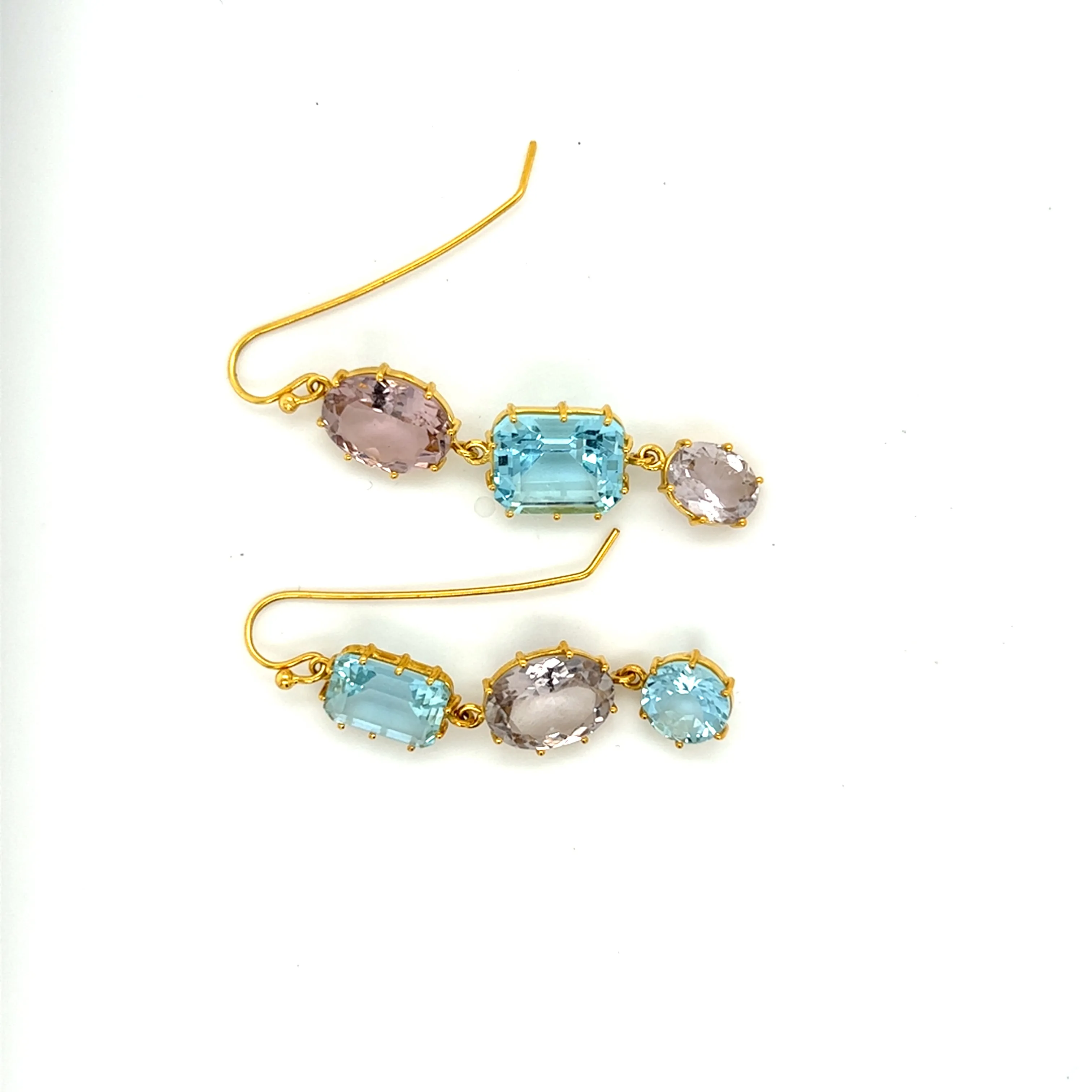 Mismatched Drop Earrings 009