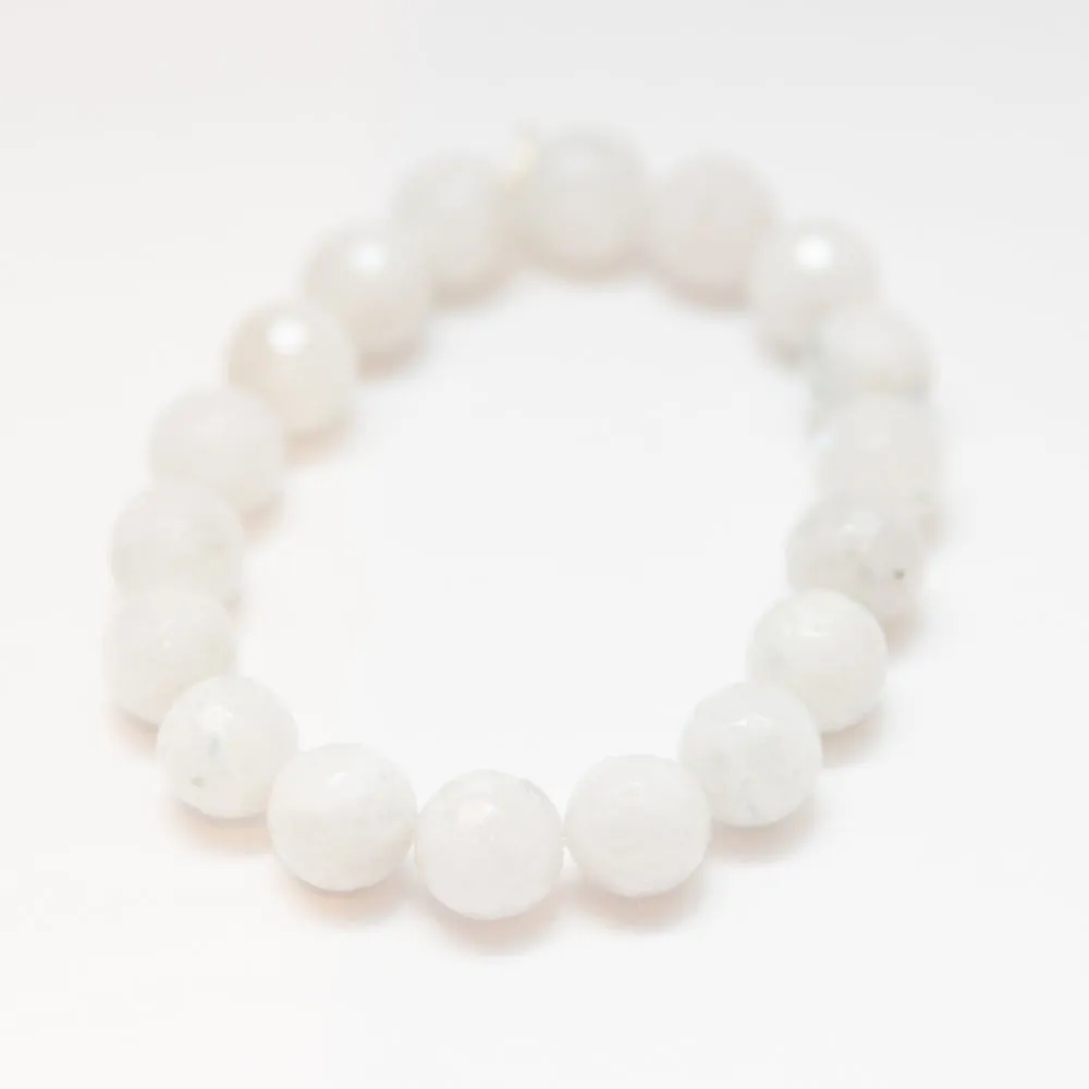 Moonstone Bracelet | White