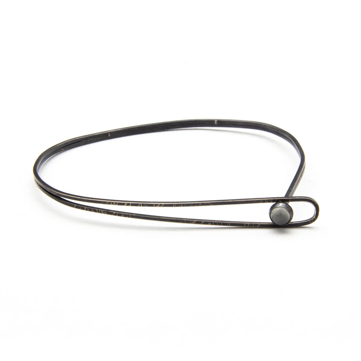 Moonstone Button Bracelet