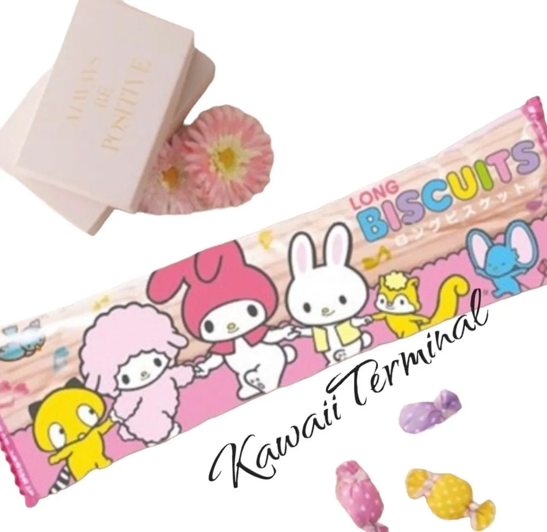 My Melody Long Biscuits Cushion 55cm Japan