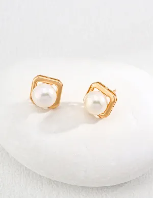 Pearl Portrait Earrings