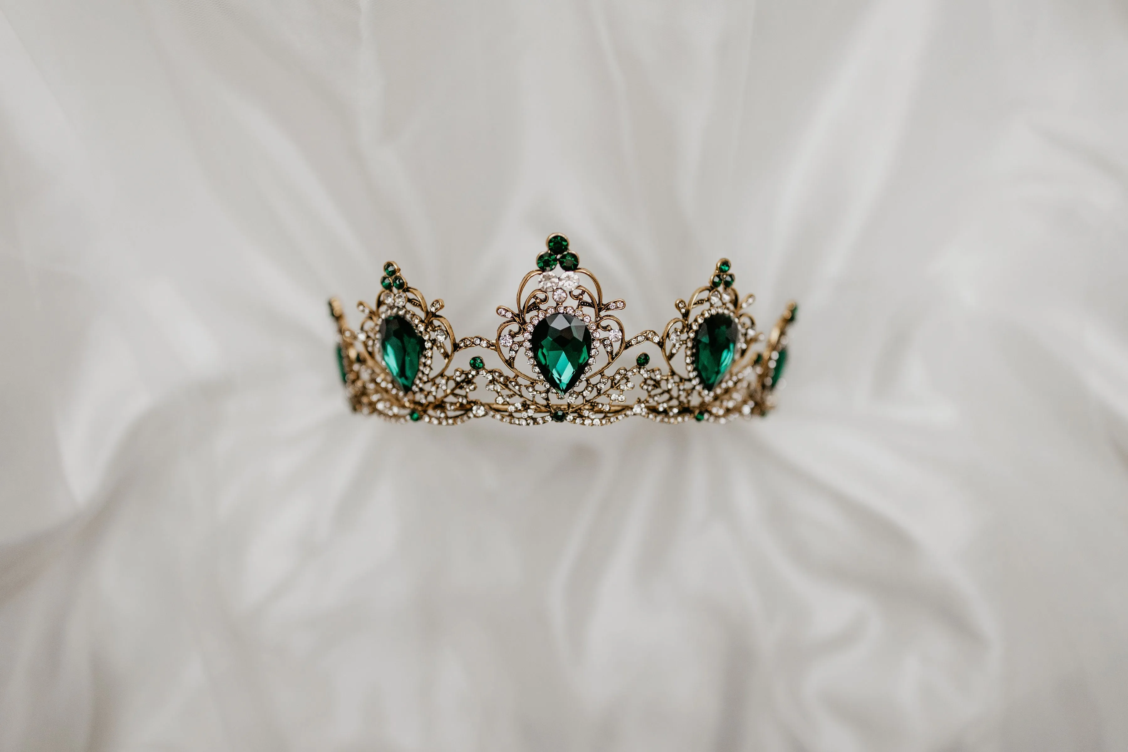 Phaedra's Tiara in Green