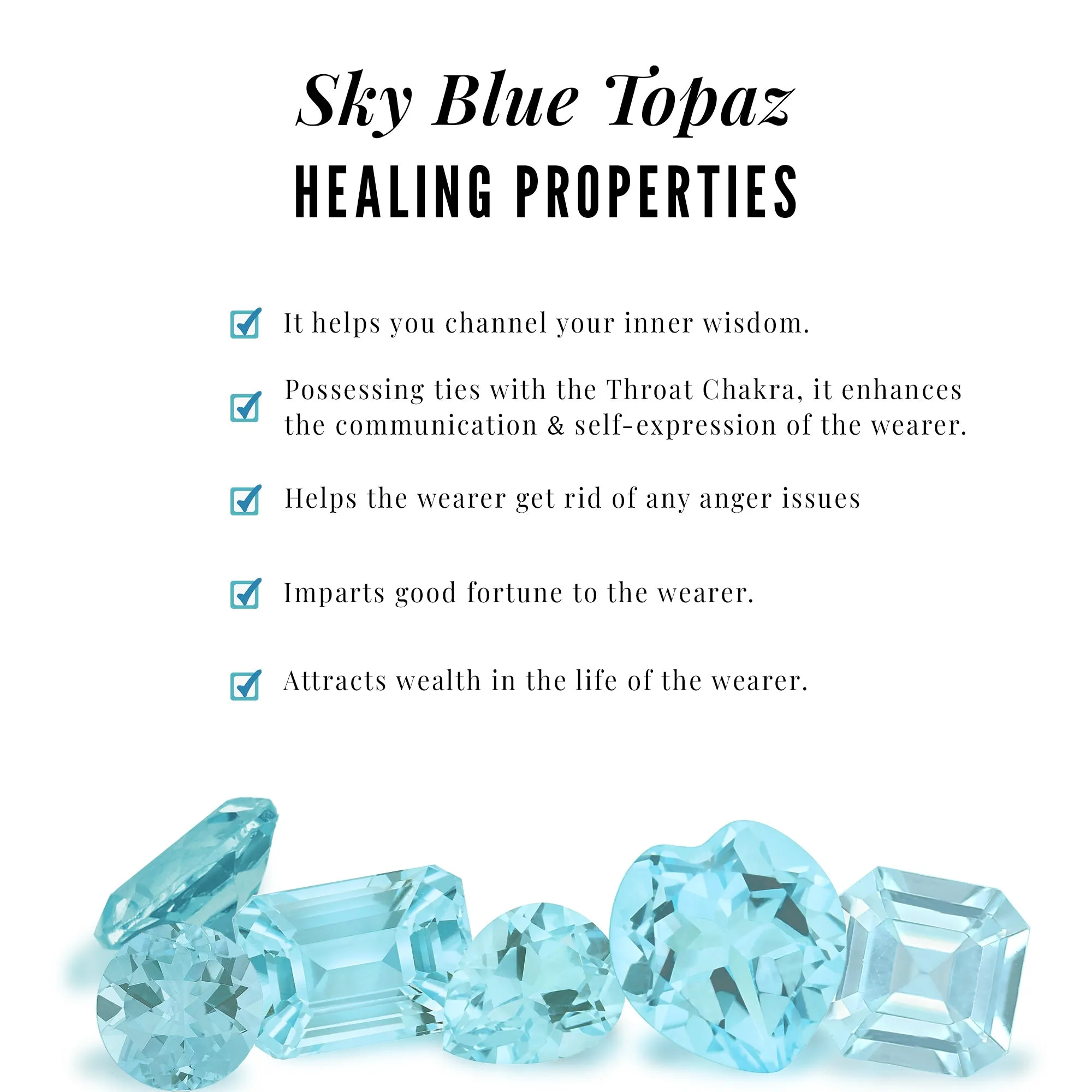 Real Swiss Blue Topaz and Diamond Halo Stud Earrings