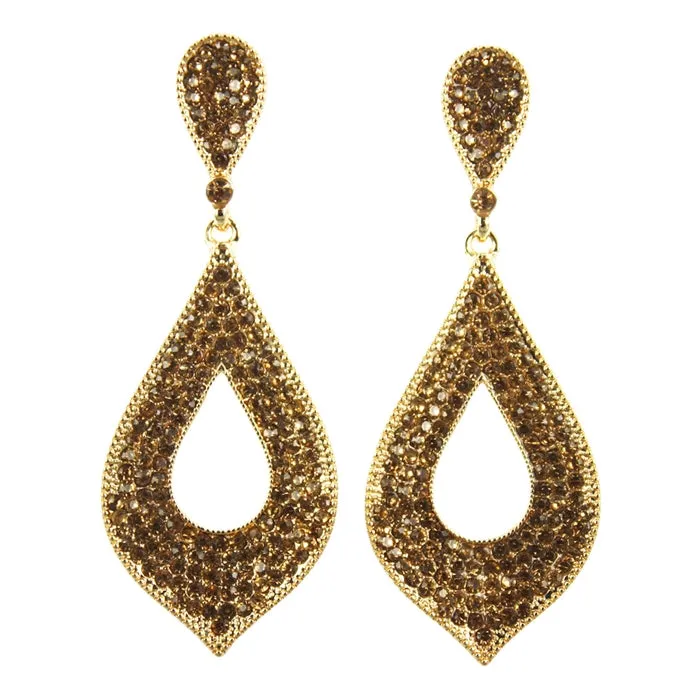 Renee Earrings - Brown