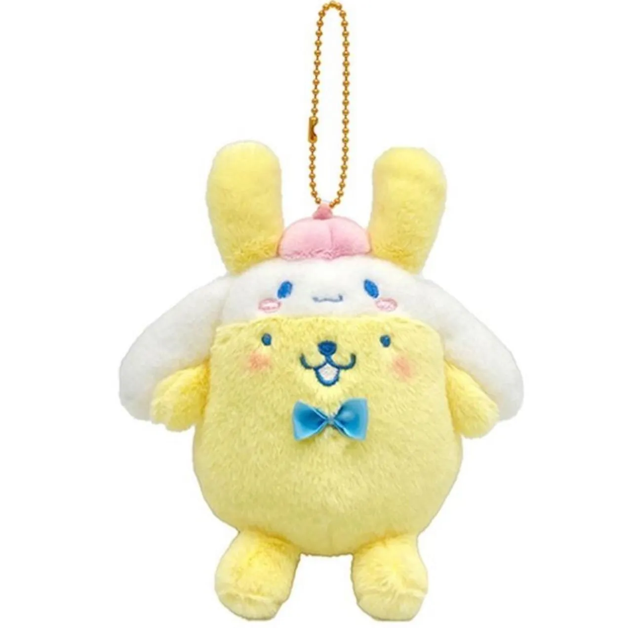 Sanrio PompomPurin 20th Anniversary Mascot Doll Plush 14cm