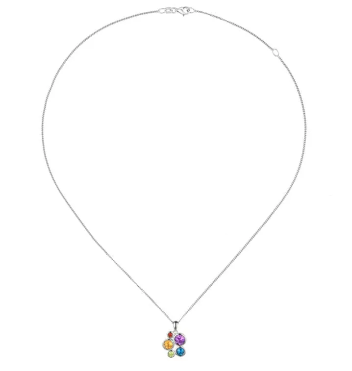 Silver Fantasia Symphony Mix Necklace