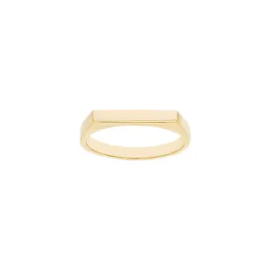 Skinny Signet Ring