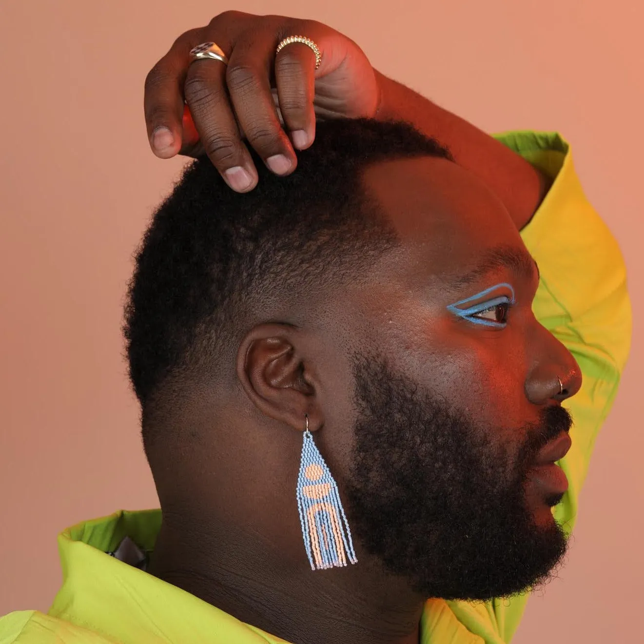 Stacked Waterfall Beaded Earrings (3 Colorways)