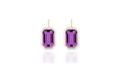 The Queen Amethyst Earrings