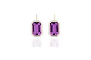 The Queen Amethyst Earrings