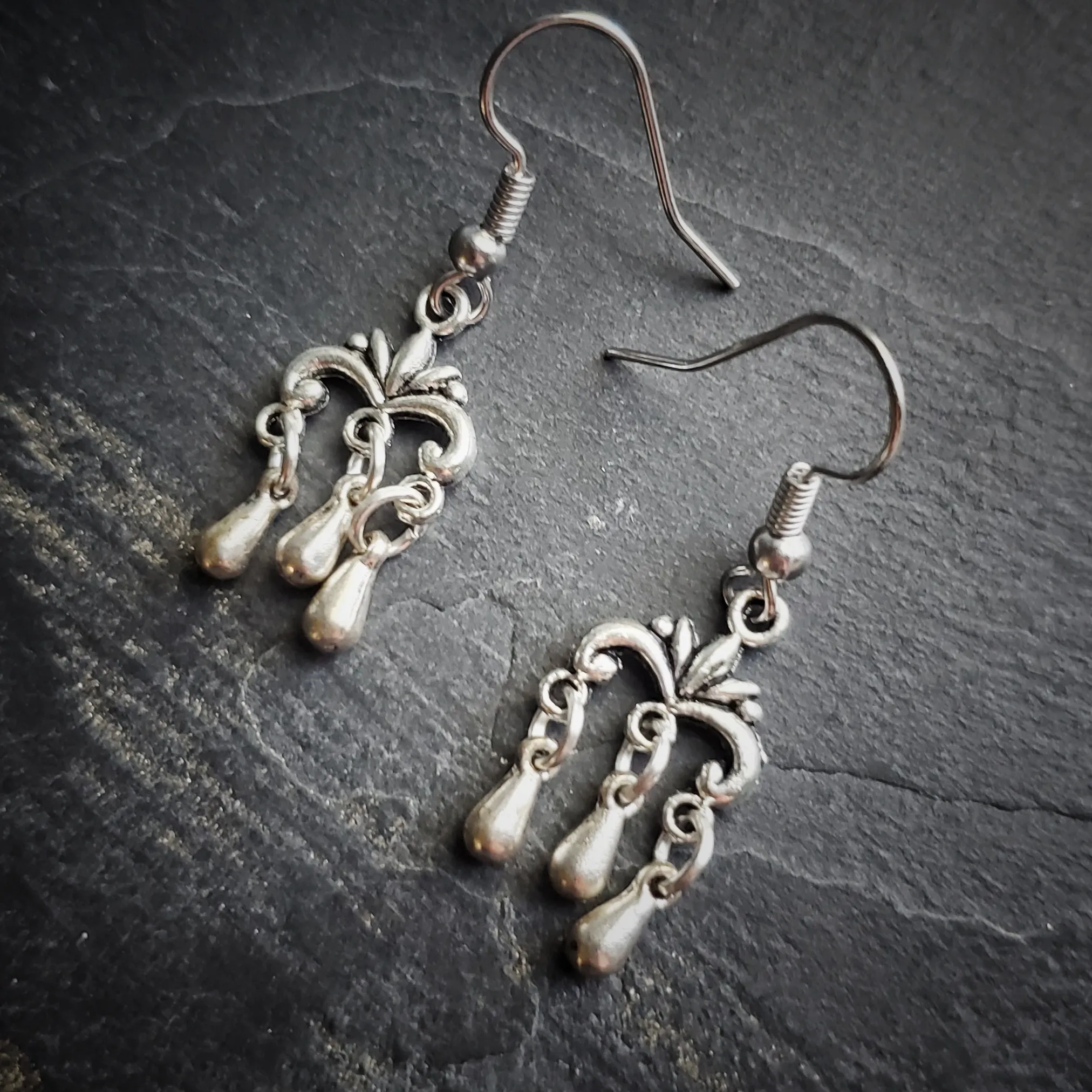 Tiny Chandelier Earrings Festival Jewelry