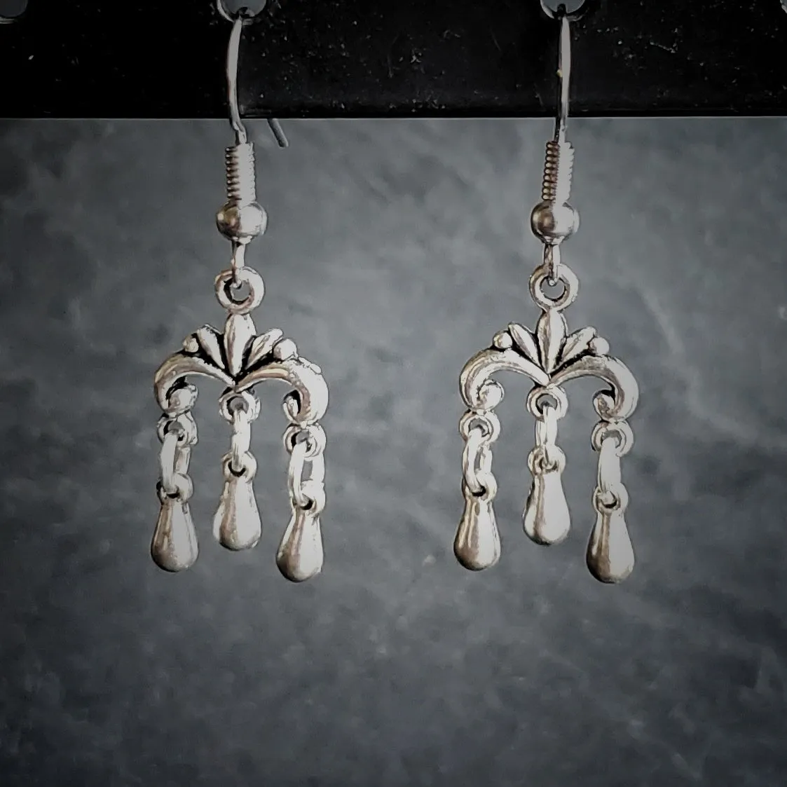 Tiny Chandelier Earrings Festival Jewelry